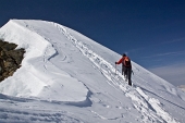 Salita primaverile ancora con tanta neve in MADONNINO il 26 marzo 2011 - FOTOGALLERY